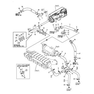 FIG 30. COOLING PIPE(SEA WATER)