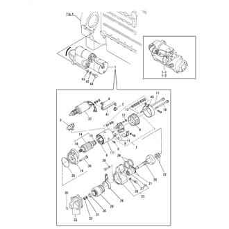 FIG 45. STARTER MOTOR(EARTH TYPE)