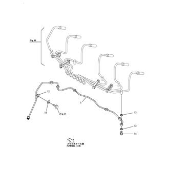 FIG 66. FUEL RETURN PIPE(COVERING)