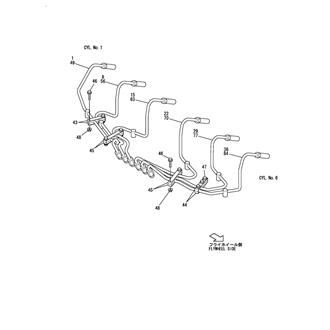 FIG 65. FUEL PIPE(COVERING)