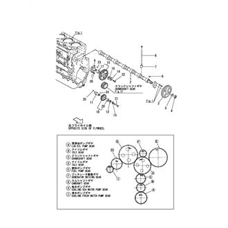 FIG 17. CAMSHAFT & IDLE GEAR