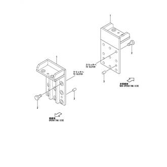 FIG 87. (4B)MOUNTING FOOT(MGN80EL)