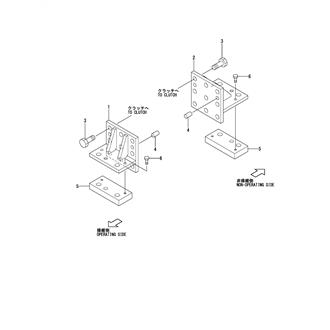 FIG 88. (4C)MOUNTING FOOT(MGNV172E)(WOODEN & FRP VESSEL)