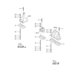 FIG 101. (7E)ENGINE SET PARTS(MGNV172E-C)(STEEL & ALUMINUM VESSEL)