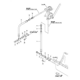 FIG 130. (26F)LUB. OIL PIPE(WING PUMP)