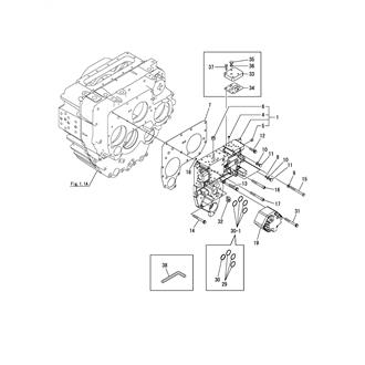 FIG 2. CASE PLATE & HYD. OIL PUMP