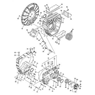 FIG 22. (1A)CLUTCH HOUSING(YXH2-160-6)