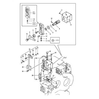 FIG 15. SWITCH VALVE(B-TROLLING)(OPTIONAL)(TO AUG. 1993)