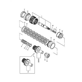 FIG 31. (4A)SUPPORT SHAFT(IN)(YX-181-2)