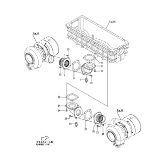 FIG 41. AIR DUCT(AIR COOLER IN)