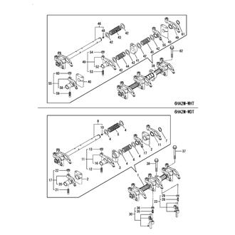 FIG 10. SUC./EXH. VALVE ROCKER ARM