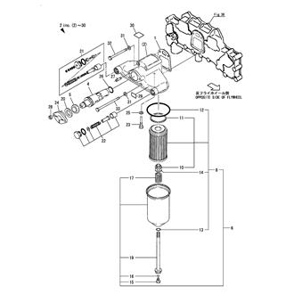 FIG 26. LUB.OIL STRAINER(W/COCK/EARTH TYPE)