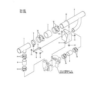 FIG 40. COOLING SEA WATER PIPE(CLUTCH)