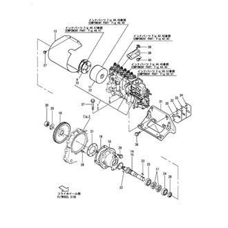 FIG 41. FUEL INJECTION PUMP & DRIVING DEVICE