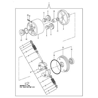 FIG 49. TIMER COMPONENT PARTS(6HA2M-WHT)