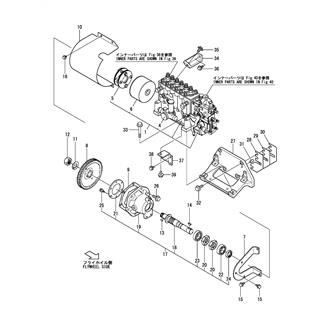 FIG 35. FUEL INJECTION PUMP & DRIVING DEVICE