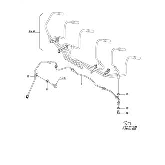 FIG 48. FUEL PIPE(RETURN)(DOUBLE-WALLED)