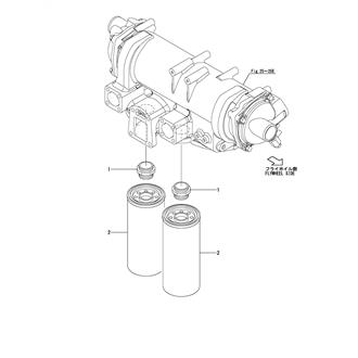 FIG 101. (25G)LUB. OIL FILTER