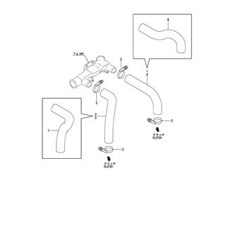 FIG 118. (34H)COOLING PIPE(CLUTCH)(SHIPS CLASSIFICATION SPEC.)(TO FEB. 2016)