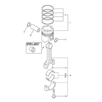 FIG 19. PISTON & CONNECTING ROD