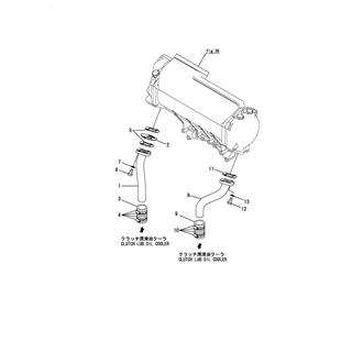 FIG 66. COOLING PIPE(SEA WATER)(CLUTCH IN/OUT)