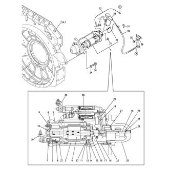 FIG 103. STARTER MOTOR(ERATH FLOAT TYPE)