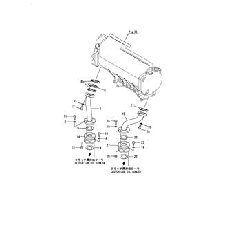 FIG 132. (67A)COOLING PIPE(SEA WATER)(CLUTCH IN/OUT)(JG)