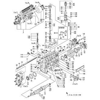 FIG 74. FUEL INJECTION PUMP