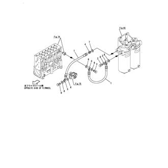 FIG 87. FUEL PIPE(PUMP-STRAINER)(DUPLEX)