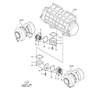 FIG 42. AIR DUCT(AIR COOLER IN)