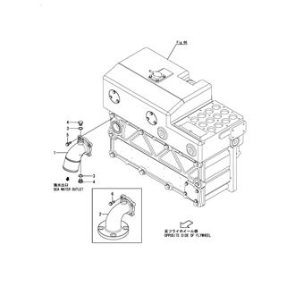 FIG 82. C.S.W.PIPE(F.W.COOLER OUT)