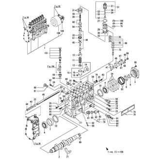 FIG 90. FUEL INJECTION PUMP(B-SIDE)