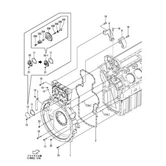 FIG 7. FLYWHEEL HOUSING