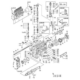 FIG 88. FUEL INJECTION PUMP(A-BANK)