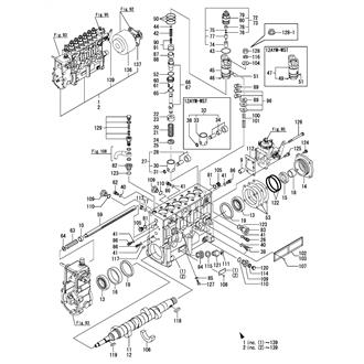 FIG 89. FUEL INJECTION PUMP(B-BANK)(HYDRAULIC GOVERNOR SPEC.)