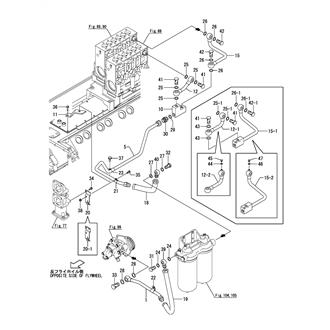 FIG 107. FUEL PIPE(FEED PUMP - FUEL INJECTION PUMP)