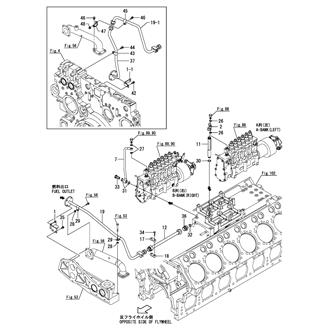 FIG 108. FUEL PIPE(FUEL INJECTION PUMP OUTLET)