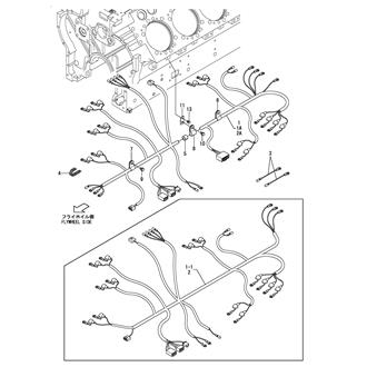 FIG 183. (143A)WIRE HARNESS(EARTH FLOAT TYPE)