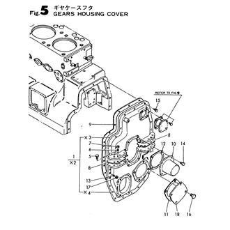 FIG 5. GEARS HOUSING COVER