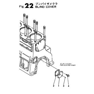 FIG 22. BLIND COVER