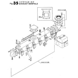 FIG 35. EXHAUST MANIFOLD