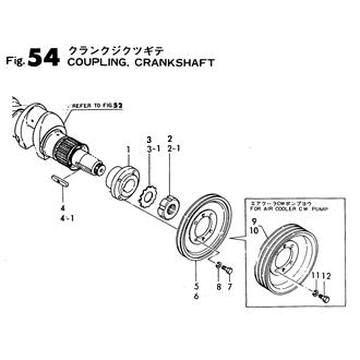 FIG 54. COUPLING,CRANKSHAFT