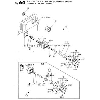 FIG 64. TURBO LUB OIL PUMP (XR)