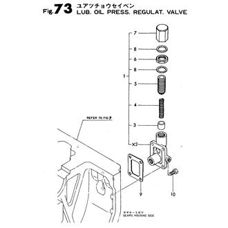 FIG 73. LUB.OIL PRESS. REGULAT.VALVE