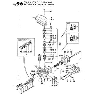 FIG 96. RECIPROCATING C.W.PUMP