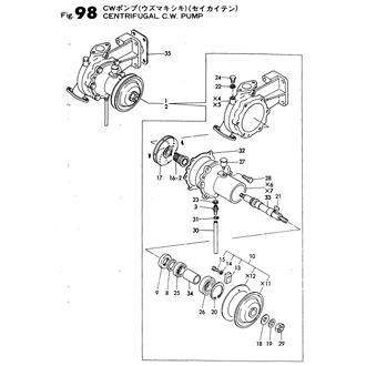 FIG 98. CENTRIFUGAL C.W.PUMP(XR)