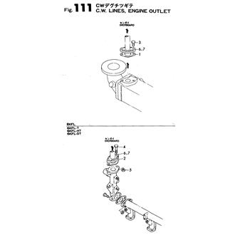 FIG 111. C.W.PIPE,PUMP OUTLET