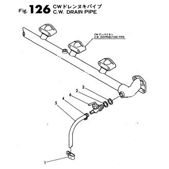 FIG 126. C.W.DRAIN PIPE