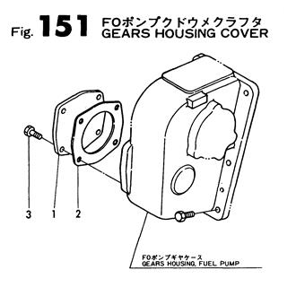 FIG 151. GEARS HOUSING COVER