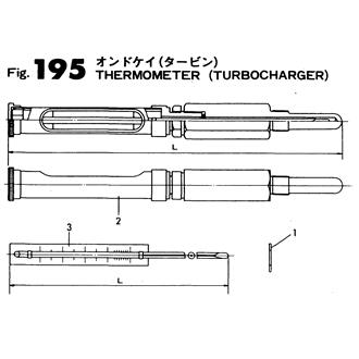 FIG 195. THERMOMETER (TURBOCHARGER)